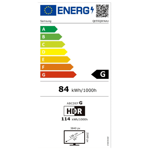 TV 55 polegadas SAMSUNG QE55Q6FAAUXXH Smart TV UHD TV 55 polegadas SAMSUNG QE55Q6FAAUXXH Smart TV UHD