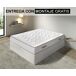 Pack SHERPA 28 150x190cm ensacado y canapé glaciar SOMNALIS Pack SHERPA 28 150x190cm ensacado y canapé glaciar SOMNALIS Blanco/ Gris