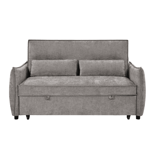 Sofá cama MIKADO 2 lugares cor cinza