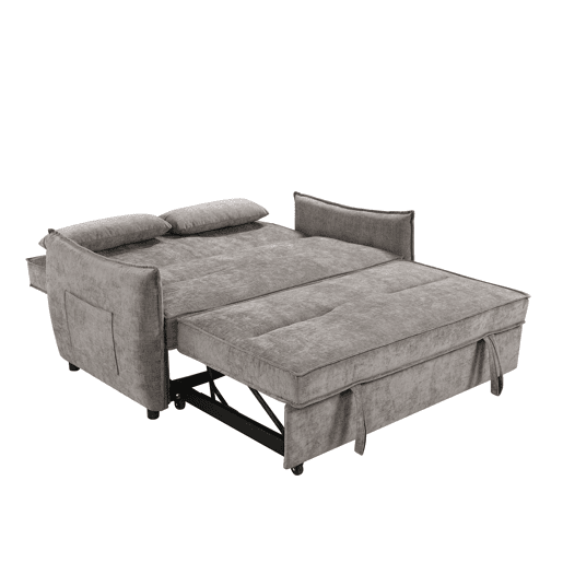 Sofá cama MIKADO 2 lugares cor cinza