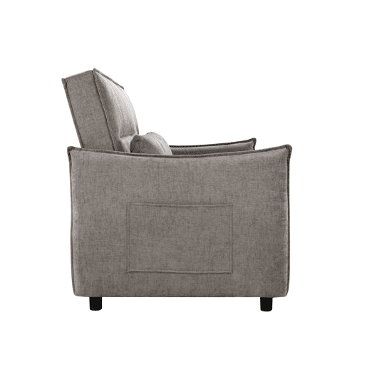 Sofá cama MIKADO 2 lugares cor cinza