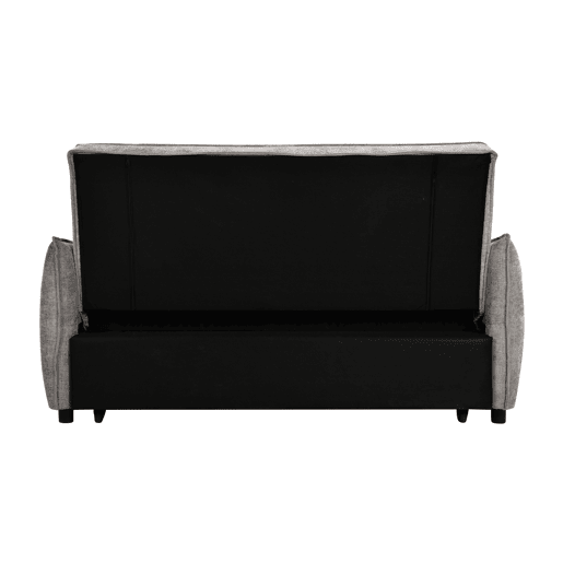 Sofá cama MIKADO 2 lugares cor cinza