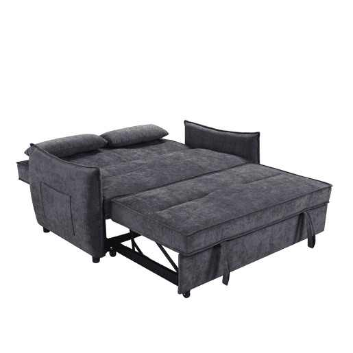 Sofá cama MIKADO 2 lugares cor azul Sofá cama MIKADO 2 lugares cor azul