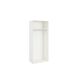 Armario de vestir NATURE 101cm com LED Armario de vestir NATURE 101cm com LED Blanco