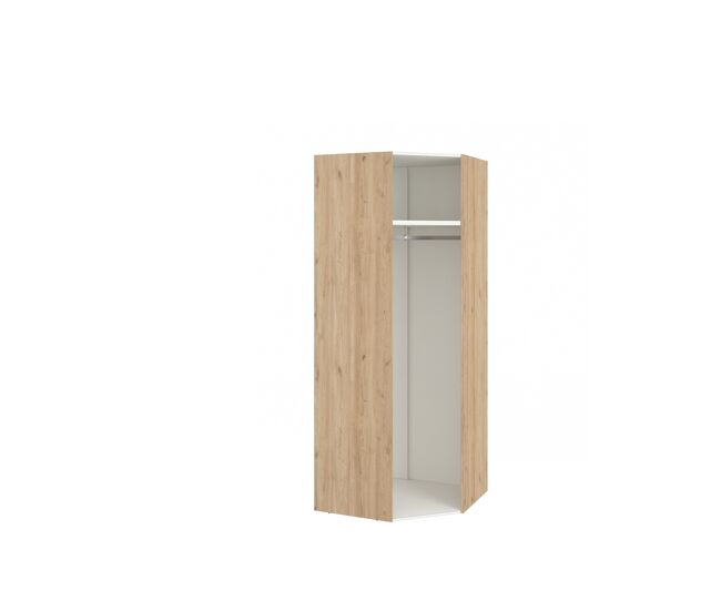 Armario nature vestidor rincón derecha 93cm natural