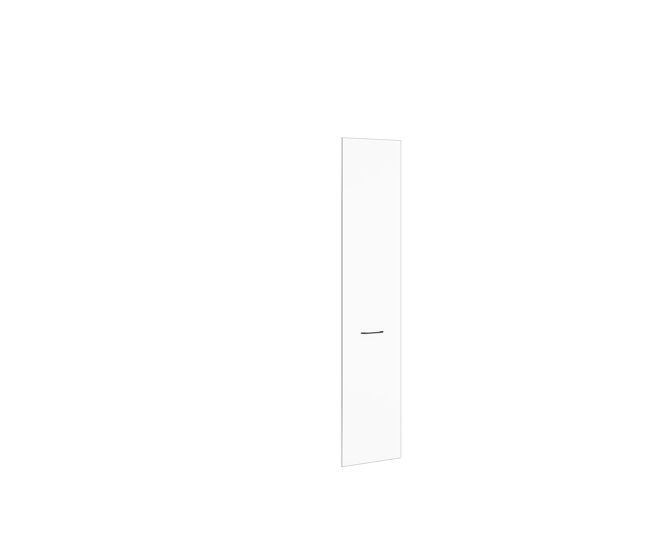 Puerta lisa nature derecha tirador less 49,2cm blanco mate