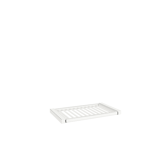 Cabide para calças NATURE retrátil 97cm efeito pele Cabide para calças NATURE retrátil 97cm efeito pele