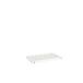 Bandeja NATURE extraíble 97cm con divisores efecto cuero Bandeja NATURE extraíble 97cm con divisores efecto cuero Blanco