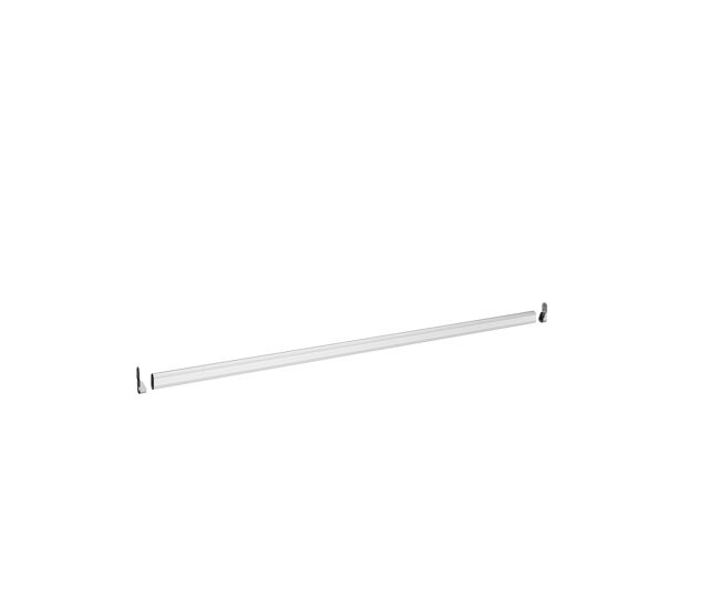 Barra de colgar nature para hueco 47,9cm aluminio