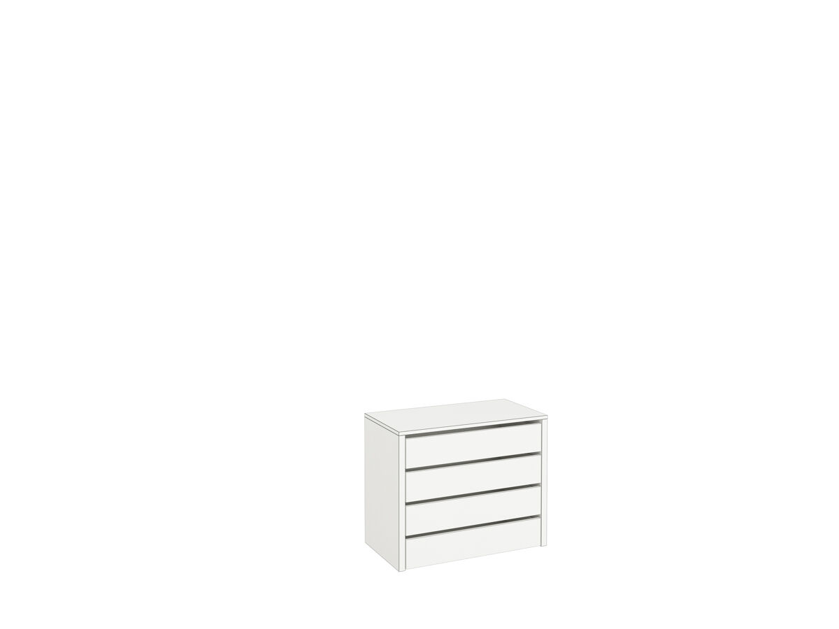 Cajonera NATURE 4 cajones efecto cuero