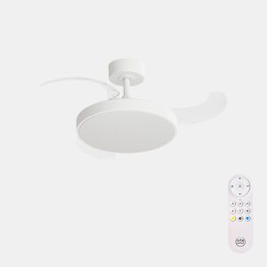 Ventoinha de teto retrátil SHIRO S LED 20W 91cm