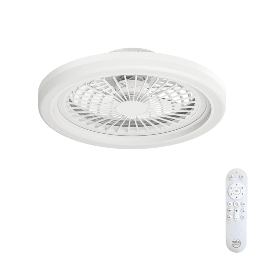 Ventoinha de teto ELEN RGB LED 7 pás ocultas 20W 49cm
