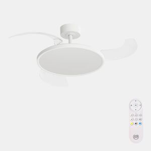 Ventoinha de teto retrátil NEXUS M LED 30W 107cm de diâmetro