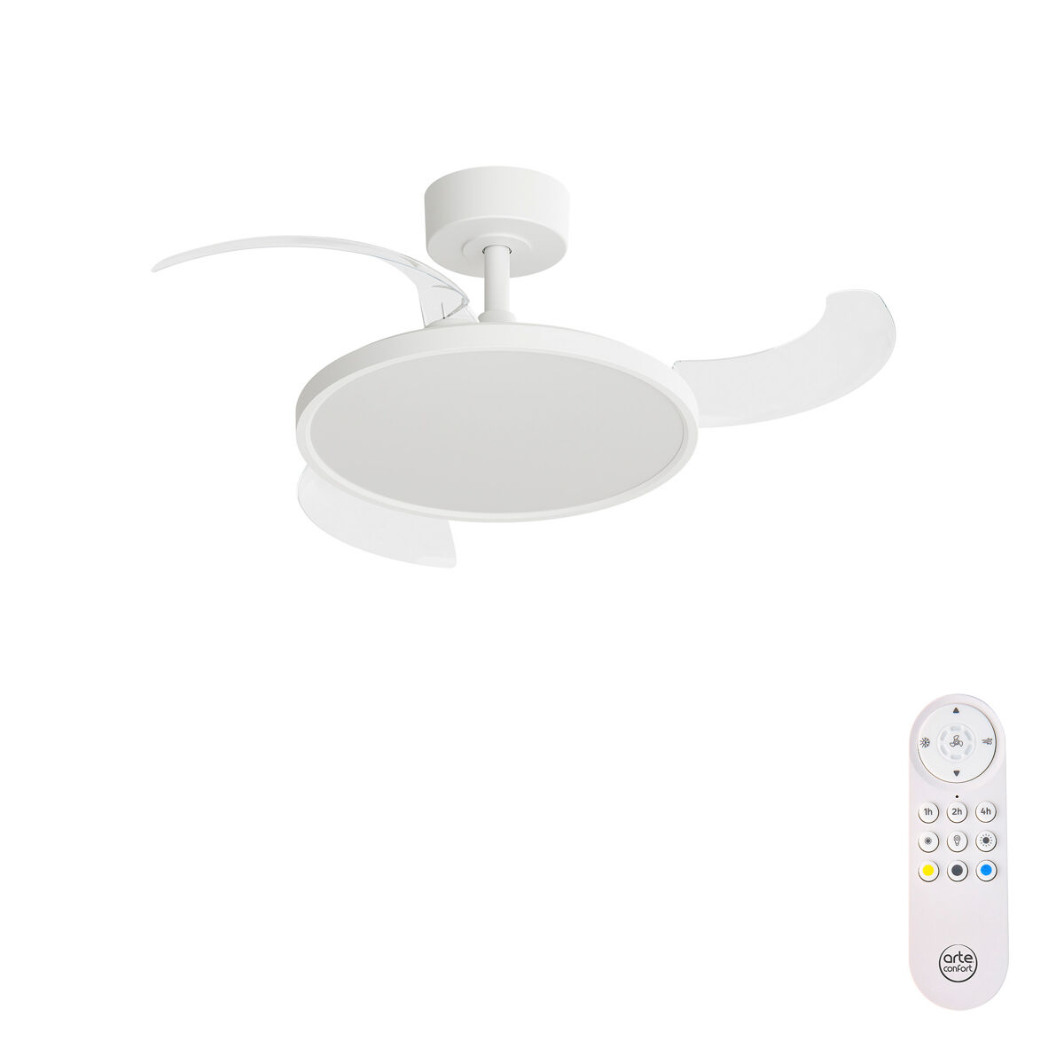 Ventilador de techo retráctiles NEXUS S led 20w 91cm diámetro 