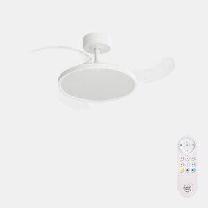 Ventoinha de teto retrátil NEXUS S LED 20W 91cm de diâmetro