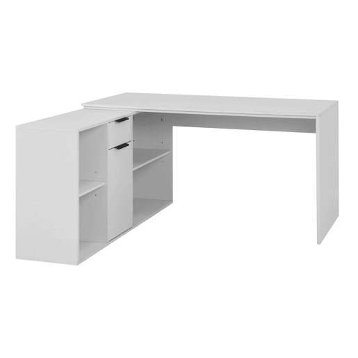 Secretária de canto WORKMAX cor branco