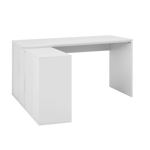 Secretária de canto WORKMAX cor branco