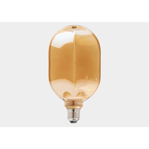 Lâmpada decorativa OVAL AMBAR 4W E27