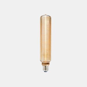 Lâmpada decorativa TUBO VERTICAL âmbar 4W E27