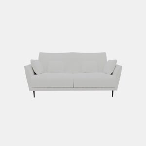 Sofá 3 lugares TORINO tecido 2 cor branco