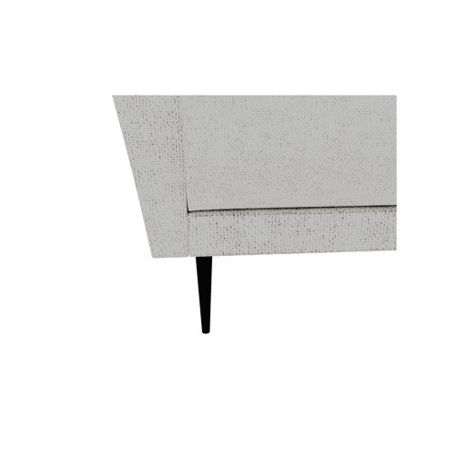 Sofá 3 lugares TORINO tecido 2 cor branco Sofá 3 lugares TORINO tecido 2 cor branco
