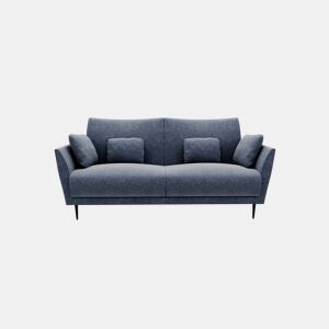 Sofá 3 lugares TORINO tecido 3 cor azul