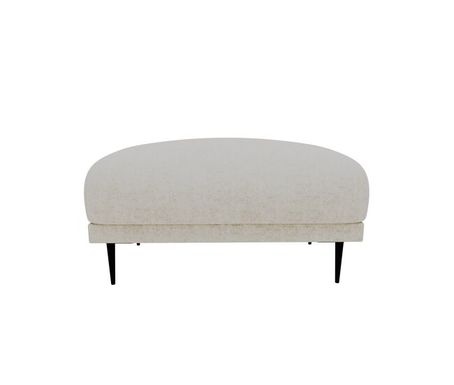 Puff torino tela 1 en color beige