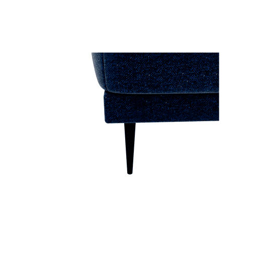 Puff TORINO em tecido 1 cor azul Puff TORINO em tecido 1 cor azul