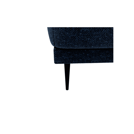Puff TORINO em tecido 2 cor azul