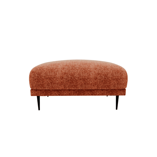 Puff TORINO em tecido 3 cor terracota Puff TORINO em tecido 3 cor terracota