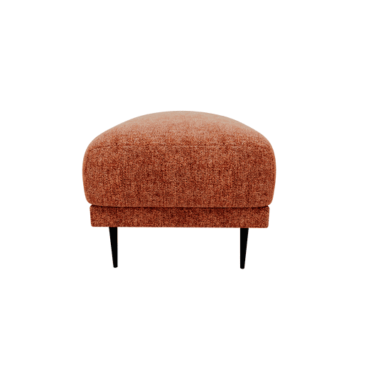 Puff TORINO em tecido 3 cor terracota Puff TORINO em tecido 3 cor terracota