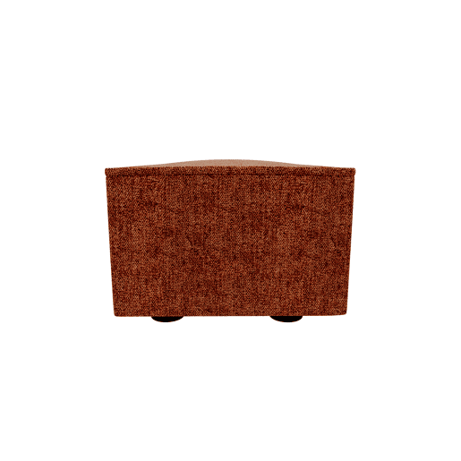 Puff LUGANO em tecido 3 cor terracota Puff LUGANO em tecido 3 cor terracota