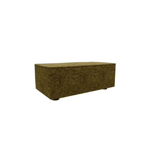 Puff LUGANO em tecido 3 cor verde