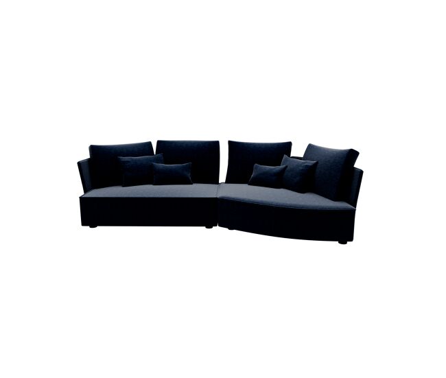 Chaise longue 4 plazas LUGANO tela 2