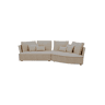 Chaise longue LUGANO direita 4 lugares tecido 3 cor bege