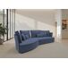 Chaise longue 4 plazas LUGANO tela 2 Chaise longue 4 plazas LUGANO tela 2 Azul