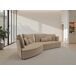 Chaise longue 4 plazas LUGANO tela 3 Chaise longue 4 plazas LUGANO tela 3 Azul