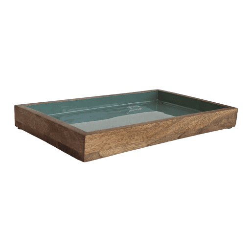 Bandeja retangular CLYDE madeira 3x30x18cm Bandeja retangular CLYDE madeira 3x30x18cm