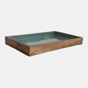 Bandeja retangular CLYDE madeira 3x30x18cm