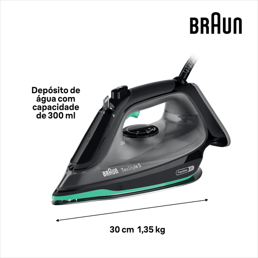 Ferro de engomar BRAUN SI5277GR 2700W Ferro de engomar BRAUN SI5277GR 2700W
