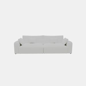 Sofá VERONA de 4 lugares em tecido 2 cor branco