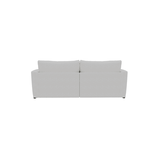 Sofá MILANO de 2 lugares em tecido 2 cor branco Sofá MILANO de 2 lugares em tecido 2 cor branco