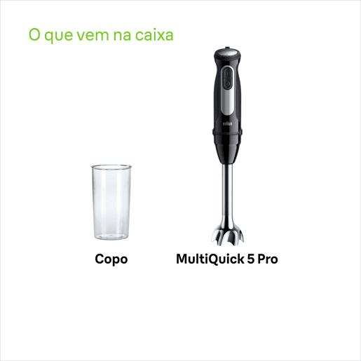 Varinha mágica BRAUN MQ5501M 1000W
