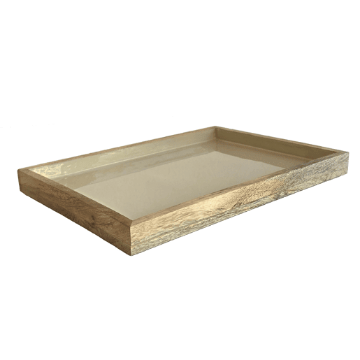 Bandeja retangular SAMMY em madeira 3x34x25cm Bandeja retangular SAMMY em madeira 3x34x25cm