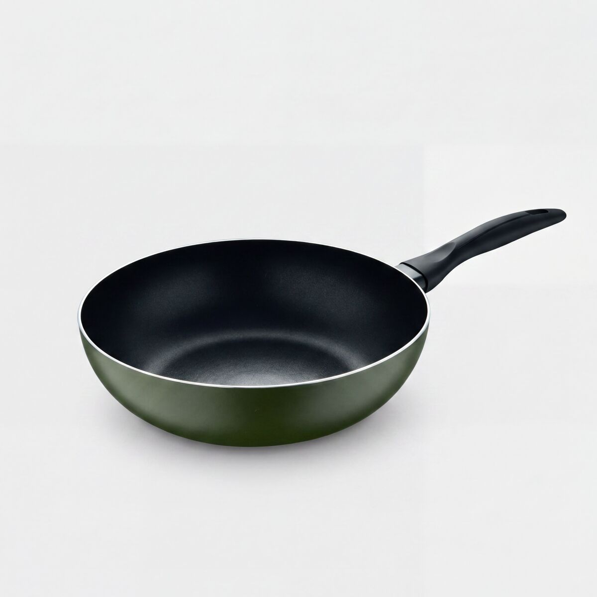 Wok EXPERT aluminio prensado 28cm verde 