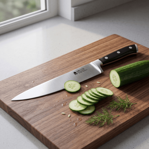 Faca de trinchar FOODIES aço inoxidável 20cm