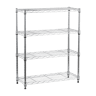 Estante HEAVY DUTY com 4 prateleiras prateado