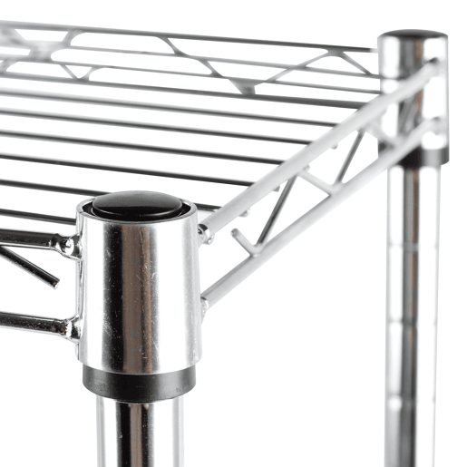 Estante HEAVY DUTY com 6 prateleiras prateado