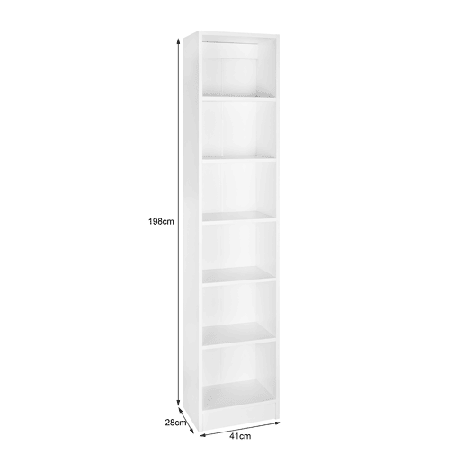 Estante EMA II 41x198cm branco