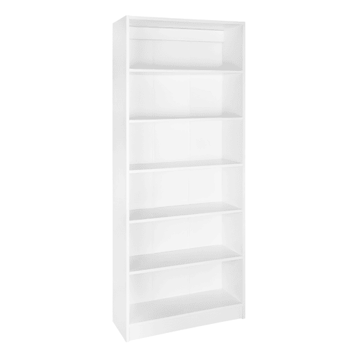 Estante EMA II 79x198cm branco Estante EMA II 79x198cm branco